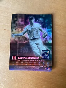 MLB Showdown Brooks Robinson Cooperstown Collection MLB Trading Cards Rare Holo - Picture 1 of 2