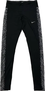 Nike Power Dry Fit Running Pants Flash Reflective 839624-010 Womens Size XS - Picture 1 of 8