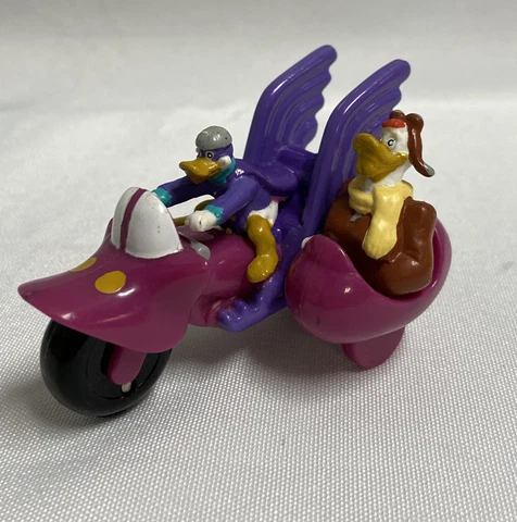 Rare Vintage Applause Disney Darkwing Duck Ratcatcher Vehicle Action Figure Cover