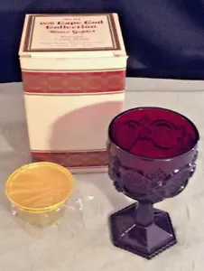 DE COLECCIÓN CAPA AVON BACALAO ROJO RUBÍ COMO NUEVO EN CAJA COPA DE AGUA - Imagen 1 de 4