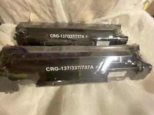 Kompatybilny toner do kasety Canon 137/337/737 2 szt. fabrycznie nowy zapieczętowany - Zdjęcie 1 z 5