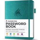 Clever Fox Password Book with tabs. Internet Address and Password Organizer with