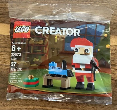 * Новый * Lego Creator 30573 Рождество Санта-Клаус полиэтиленовый пакет сезонный  - Изображение 1 из 3