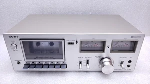 Sony TC-K1A Stereo Cassette Deck Tape Player Dolby NR [Powers On Eats Tapes] #99 - Picture 1 of 7