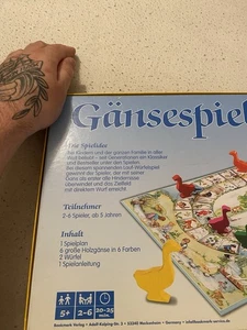 Gänsespiel,Brettspiel,komplett,gebraucht,Retro,Vintage,Original - Bild 1 von 8
