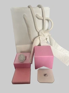 Anello da cocktail Swarovski misura 58 UKP1/2 unisex prezzo consigliato £ 149 - Foto 1 di 7