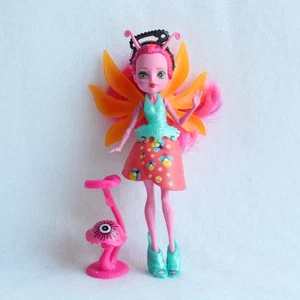 Muñeca Monster High LUMINA Garden Ghouls COMPLETA 6" insecto hada alada G2 rara - Imagen 1 de 12