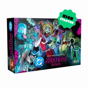 DC Deck-Building Game: Arkham Asylum (KICKSTARTER: Cover A - Philip Tan) - Picture 1 of 7