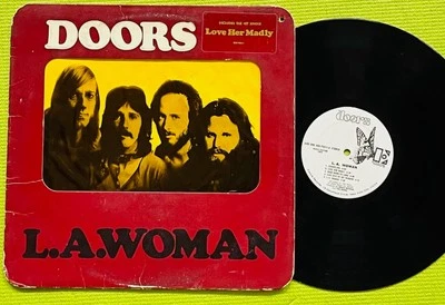 Doors L.A. WOMAN 1971 Elektra EKS-75011 1st press PROMOTIONAL WLP die-cut HYPE - Image 1 of 4