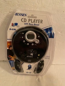 (NEU) Jensen Compact Disc CD Digital Audio Player CD-60 tragbar mit Bass Boost - Bild 1 von 3