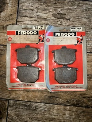 (2) FREODO FDB 182 brake Disc pad vintage NOS 2 Packs Sealed - Image 1 of 3