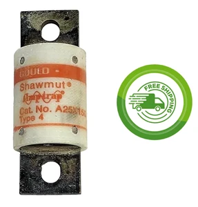 (2x) 150A 250VAC - Amp-Trap Semiconductor Fuse - Gould Shawmut A25X150 - Ferraz - Picture 1 of 2