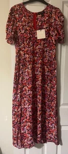 bnwt QED London floral midi dress size 12 - Picture 1 of 5