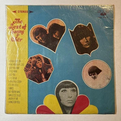 SONNY & CHER (The Best of) 1966 Vinyl LP Records Album TAIWAN PRESS Import - Image 1 of 4