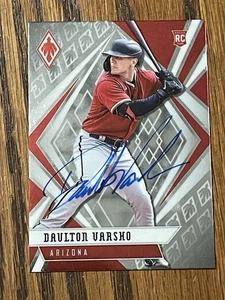 Daulton Varsho Rookie Auto RC 2021 Panini CHRONICLES PHOENIX Free Ship - Picture 1 of 2