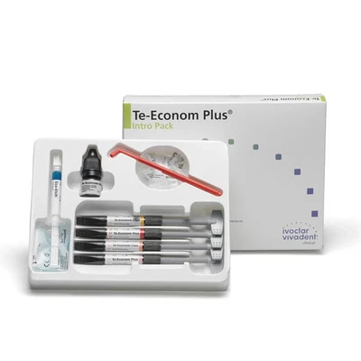 Ivoclar Vivadent TeEconom Plus Dental Resin Composite Kit Free II Ship