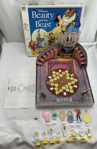 1991 Beauty and the Beast 3D Game by Milton Bradley Complete in Great Condition - Picture 1 of 8