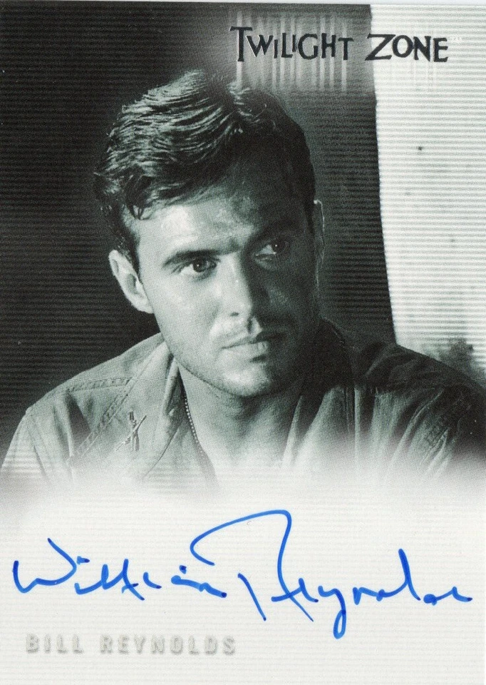 Twilight Zone Series 3 2002 Auto Autograph A-55 Bill Reynolds as Lt. Fitzgerald - Image 1 of 1