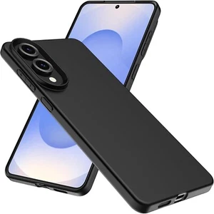 Für Samsung Galaxy S25 Edge 5G Silikon TPU Schutz Hülle Flexibel dünn Schwarz - Bild 1 von 5