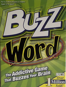 BUZZ WORD Game Family Friends Game Night Fun 2012 Patch Products COMPLETE & MINT - Picture 1 of 2