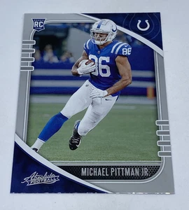 Michael Pittman Jr 2020 Absolute Holographic Foil RC Rookie Indianapolis Colts - Bild 1 von 2