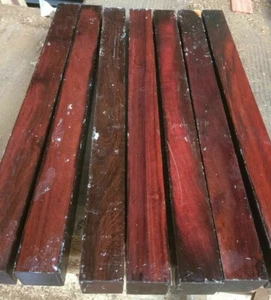 1 Katalox Holz Rohling 2x2x24 Pool Queues Drechselwerkzeug Griffe Spiel ruft Rahmen - Bild 1 von 7