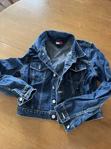Boys Tommy Jeans Denim Jacket Medium - Picture 1 of 3