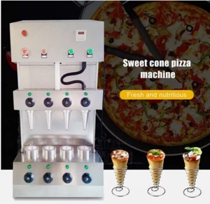 Kommerzielle Maschine zur Herstellung von Pizzakegeln mit Rotationspizzaofen - Picture 1 of 3