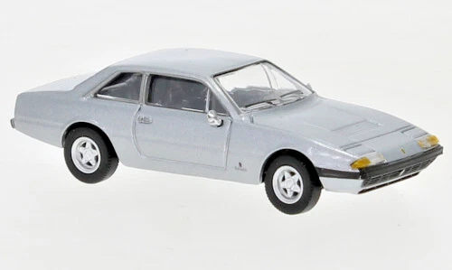 Brekina PCX870134 Ferrari 365 GT4 2+2 Argento, 1972, H0, Nuovo 2021 - Immagine 1 di 1