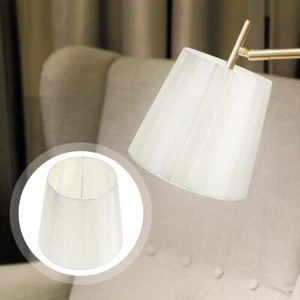 Clamp Lampshade Clip on Lampshades Fabric Replacement Cloth Cover - Picture 1 of 12