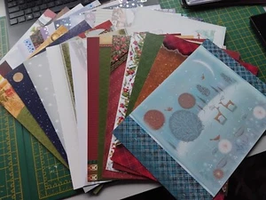 24 x Hunkydory A4 Weihnachts-Themenkarte - bezaubernd bezaubernd - Bild 1 von 8