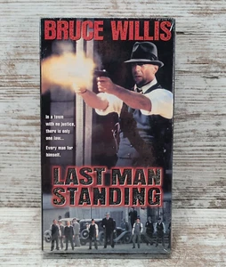 Last Man Standing (VHS, 1997) New Sealed Movies Bruce Willis Christopher Walken - Picture 1 of 7