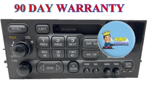 2002 NEW OEM GM Delco GMC Chevy AM/FM Cassette Radio W/TheftLock - 15769262 - Picture 1 of 1
