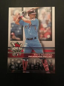 RHYS HOSKINS 2020 Topps Serie 1 HOME RUN CHALLENGE SIN USAR HRC-30 PHILLIES ⚾️ - Imagen 1 de 2