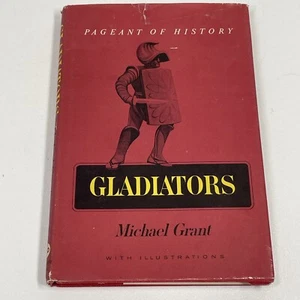 Gladiators Book Michael Grant First American Edition Hardcover DJ 1968 - Imagen 1 de 9
