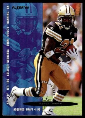 1995 Fleer #261 Derek Brown - New Orleans Saints - Image 1 of 2
