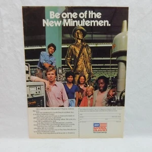 ARMY NATIONAL GUARD 1975 ADVERTISING MAGAZINE AD - Picture 1 of 1