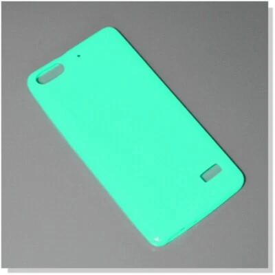 Custodia Silicone Case Fluo Cover Glitter Sottile Huawei Honor 4c Verde Acqua - Immagine 1 di 4