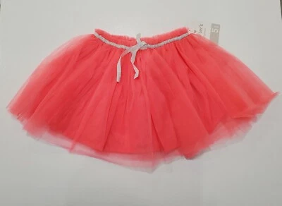 NUEVO Carter's Playwear Niñas Princesa Bailarina Baile Rosa Tul Tutú Falda 5 5T Foto 1 de 3