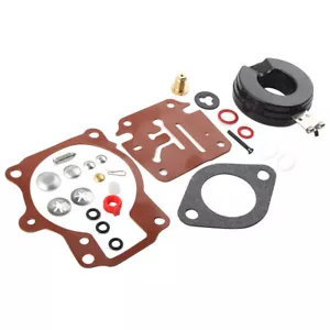 Fit Johnson Evinrude 18/20/25/28/30/40 HP Carburetor Carb Rebuild Repair Kit Set - Picture 1 of 5