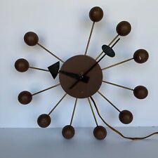 Original Mid Century Modern Electric George Nelson Howard Miller Ball Clock