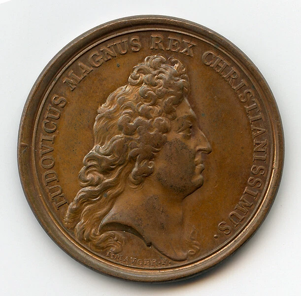 1674 フランス ルイ14世 国王 勲章 超大型 ブロンズメダル Medal Louis Xiv for sale | eBay