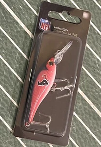 Houston Texans esca da pesca esca NFL calcio Minnow Crankbait NUOVO  - Foto 1 di 2