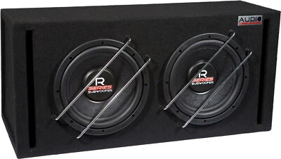 Audio System R 10 EVO BR-2 2x25cm Subwoofer Bassreflexgehäuse 800 Watt RMS  - Bild 1 von 3