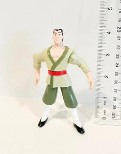 1998 Captain Li Shang 4" Movie Actionfigur Disney Mulan - Bild 1 von 3