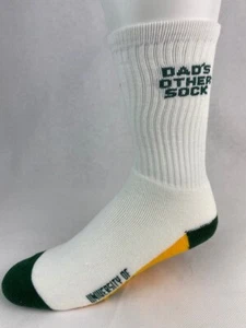 University of Alberta Dad's Sock Crew Socks - Picture 1 of 2