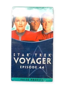 Star Trek Voyager Episode 44 False Profits VHS 2001 Vintage SciFi NEW Sealed - Picture 1 of 6