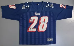 Vintage 1995 Patriots Curtis Martin Starter Jersey Size 48 L #28 New England - Picture 1 of 11