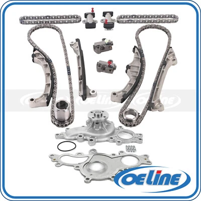 Kit de cadena de distribución bomba de agua para 08-14 Lexus IS F GS460 LS460 4,6 L 5,0 L Foto 1 de 4