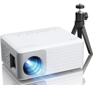 Mini Proiettore, AKIYO O1 LED Video Proiettore Portatile, Supporto Full HD 1080P - Foto 1 di 2